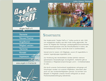 Tablet Screenshot of angeln-in-friemar.de